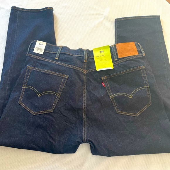 NWT Levi's 503 jeans taper leg dark wash jeans, size 40 x‎ 30 - Picture 1 of 5